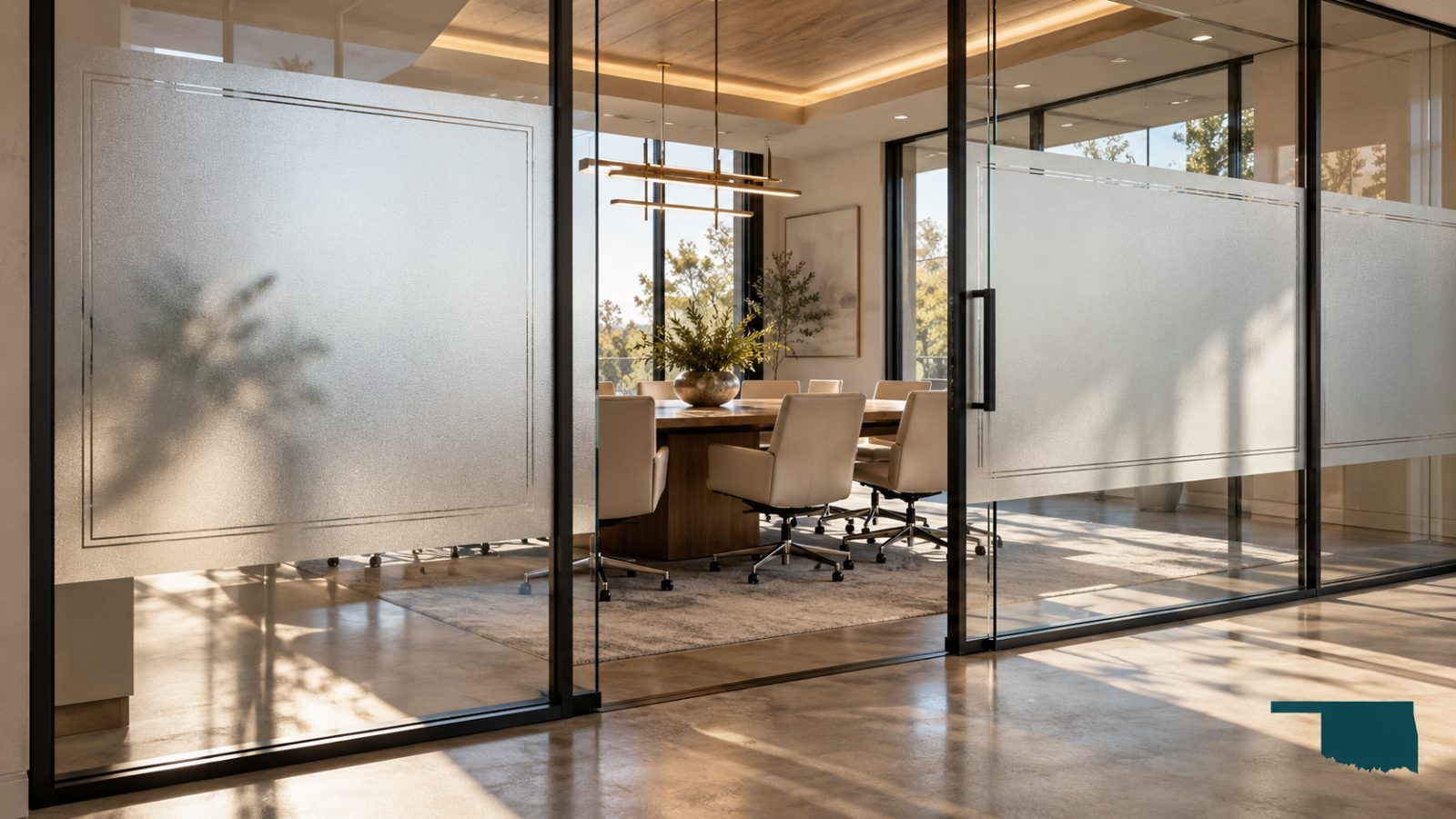 Etched Glass Look Window Film